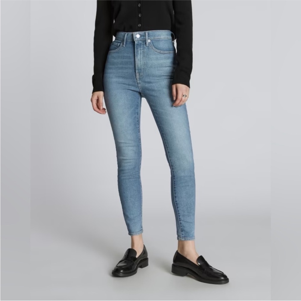 Everlane The Way High Rise Women's Skinny Jeans Size 27 Ankle Length